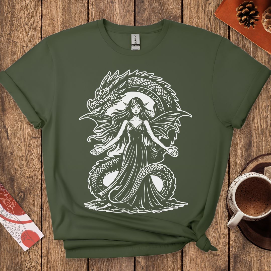 Dragon Fairy Fantasy T-Shirt
