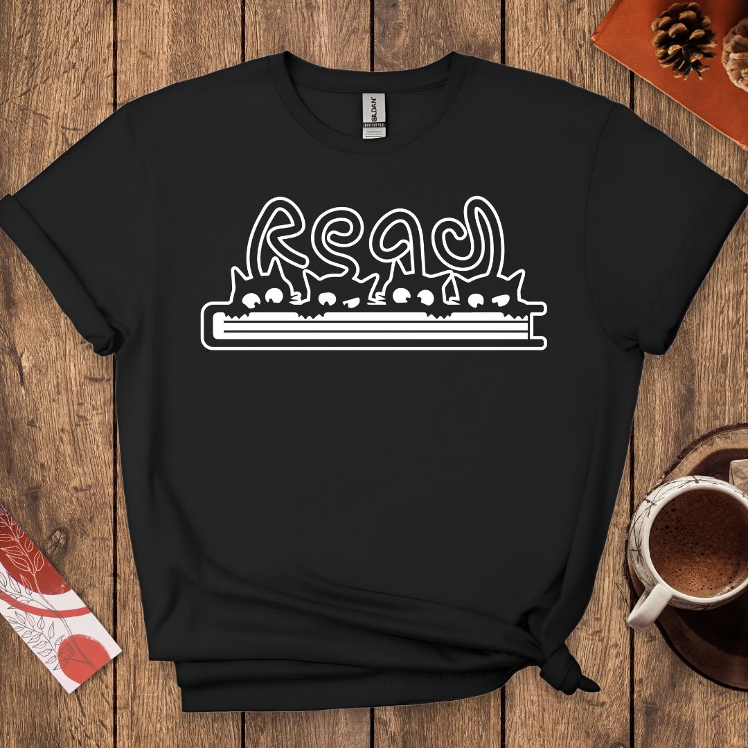 Read Funny Cats T-Shirt