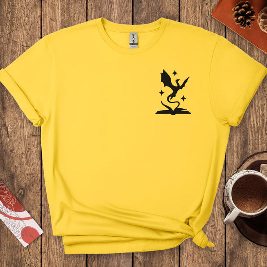 Fantasy Dragon Book Lover T-Shirt