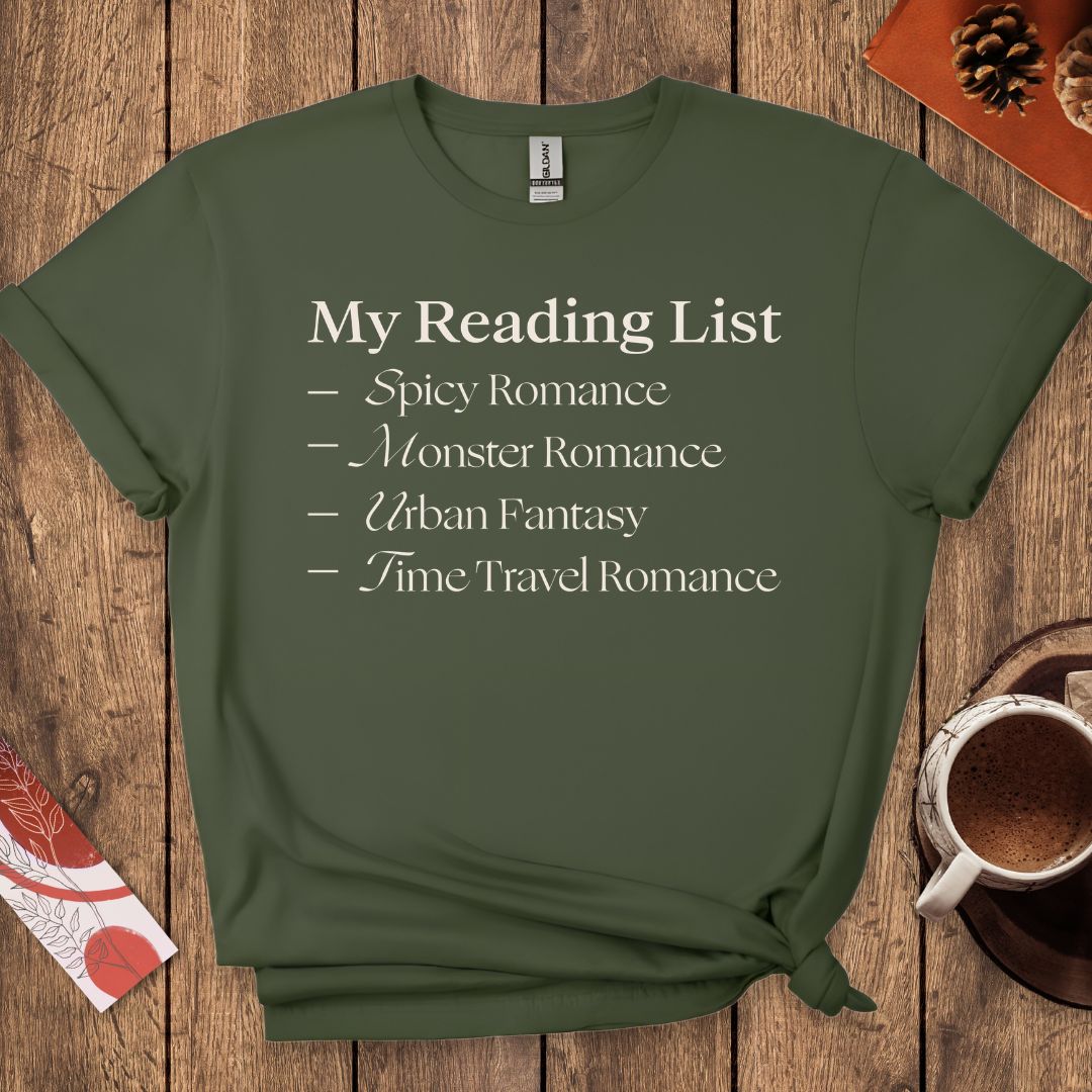 My Reading List T-Shirt