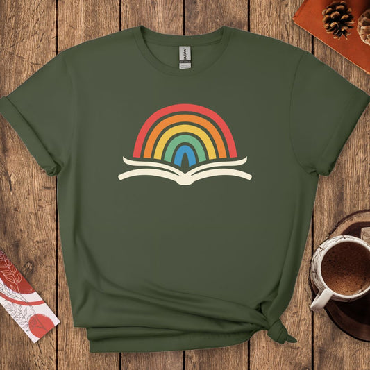 Bookish Rainbow T-Shirt