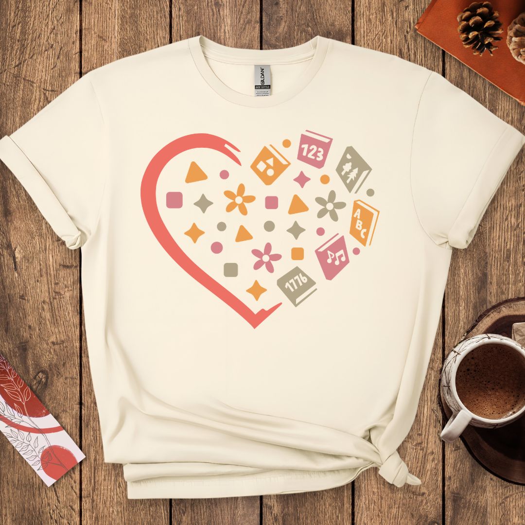 Heart Of A Teacher T-Shirt
