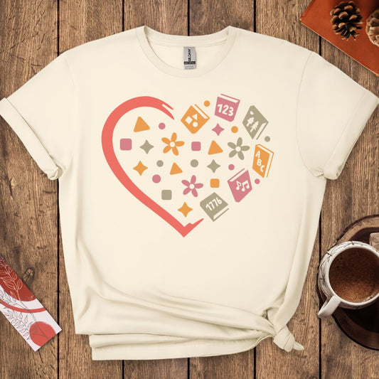 Heart Of A Teacher T-Shirt