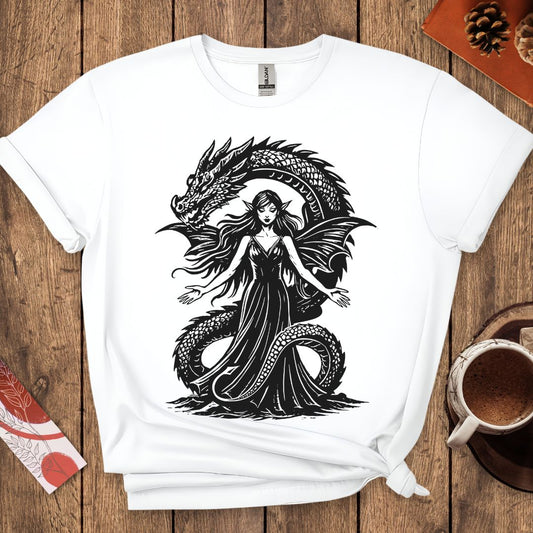 Dragon Fairy Fantasy T-Shirt